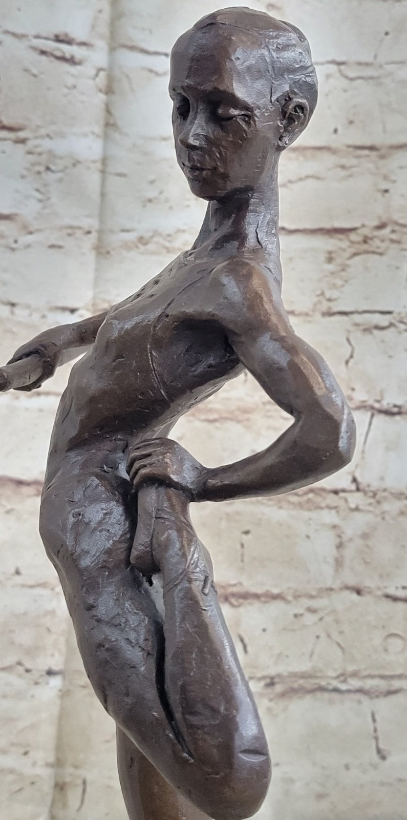 Signed Original Aldo Vitaleh Prima Ballerina Art Nouveau Lost Wax Method Bronze