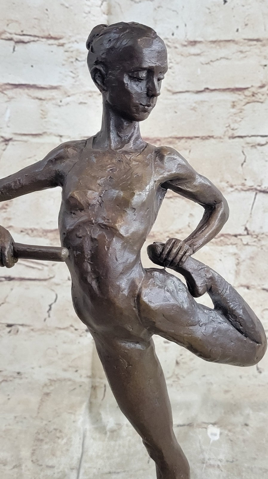 Signed Original Aldo Vitaleh Prima Ballerina Art Nouveau Lost Wax Method Bronze