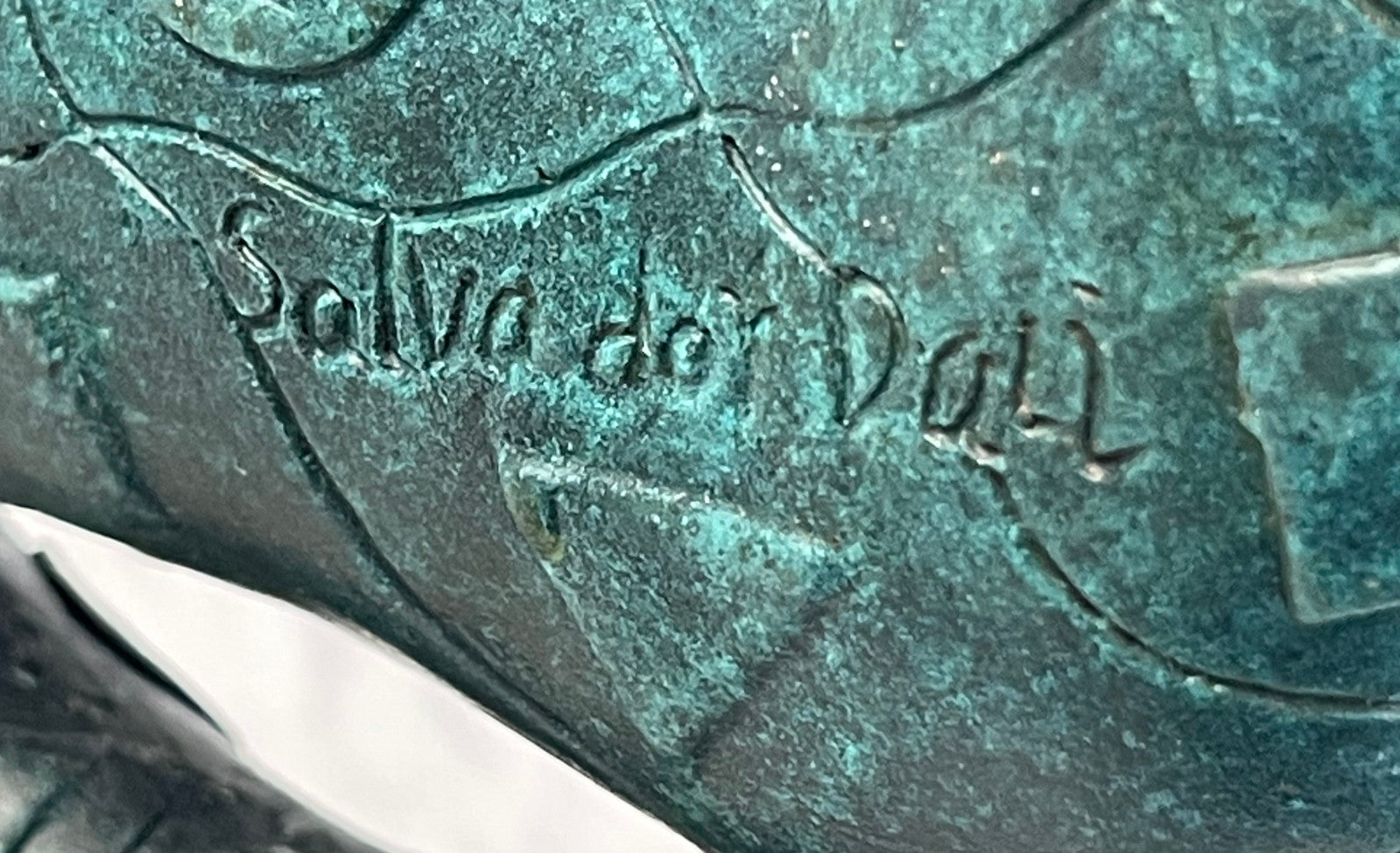 BEAUTIFUL QUALITY PURE BRONZE DALI ABSTRACT YOGA YOGI SCULPTURE SUBSTANTIAL SALE