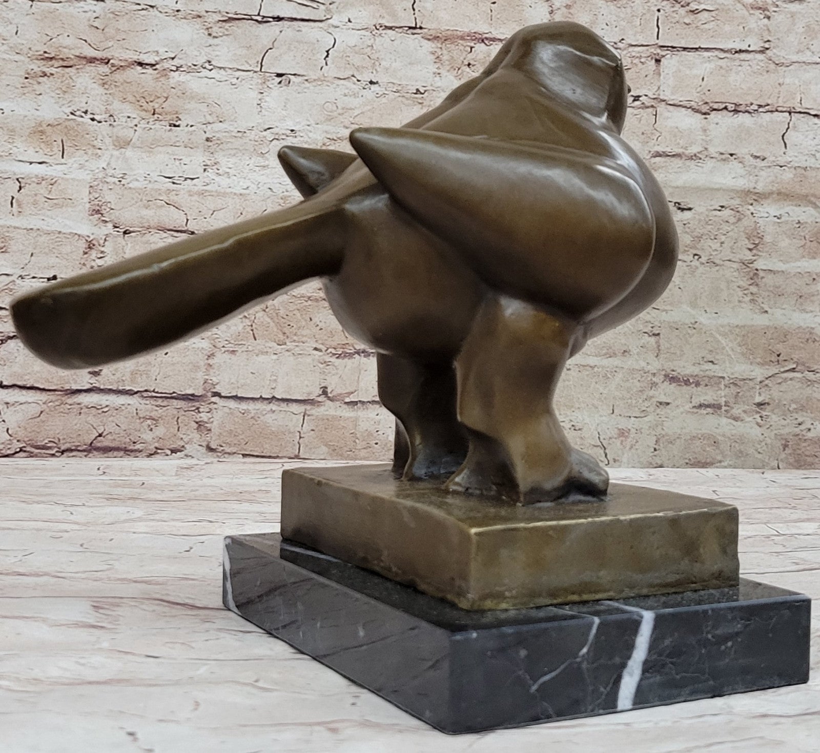 Bird by Fernando Botero @ Singapore River Museum Quality Bronze Sculpture Statue