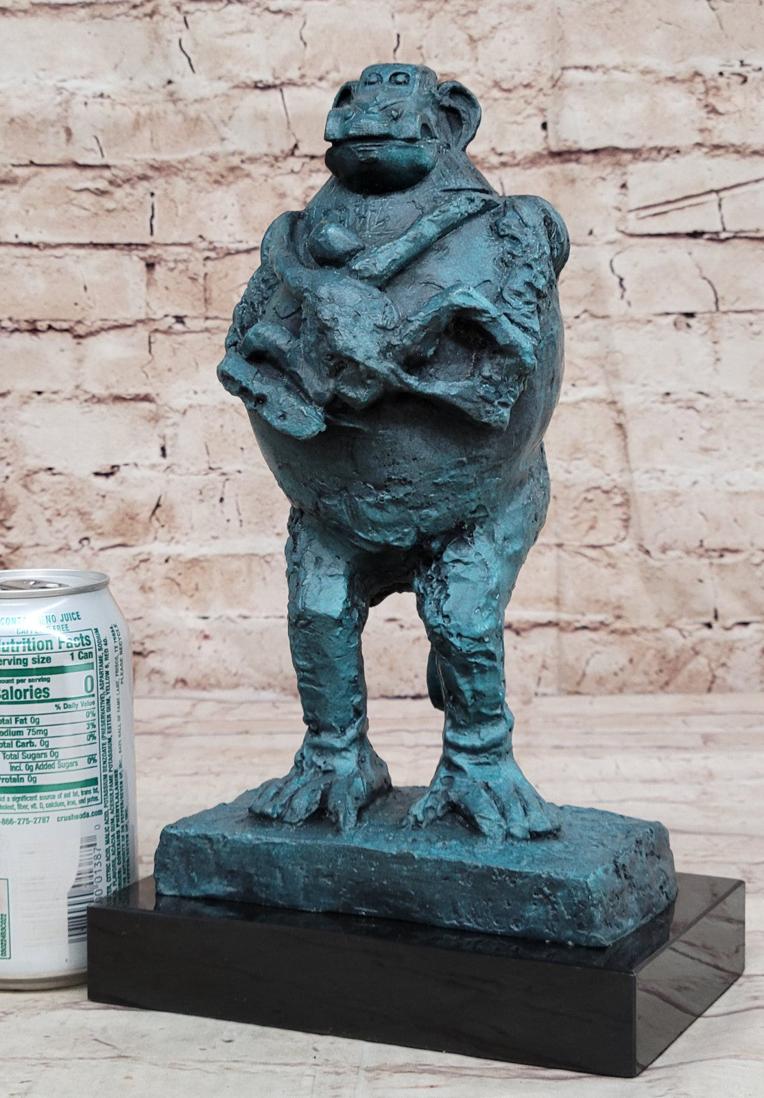 Buy Famous Artwork: Baboon Holding Infant Bronze Sculpture – Pablo Picasso Signed Collectible