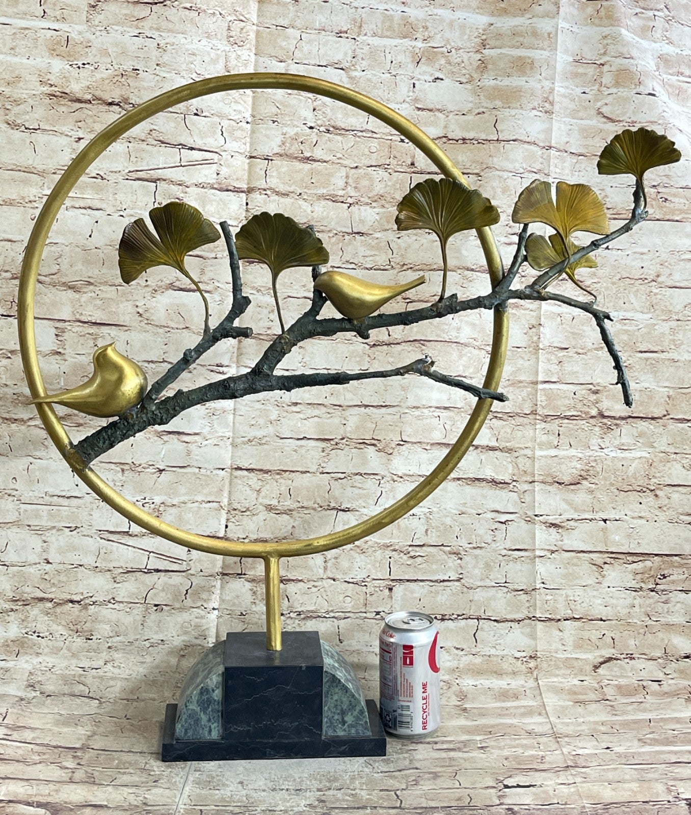 Bronze Lovebirds Christmas Gift Limited Edition. Cold Painted by Williams Sale