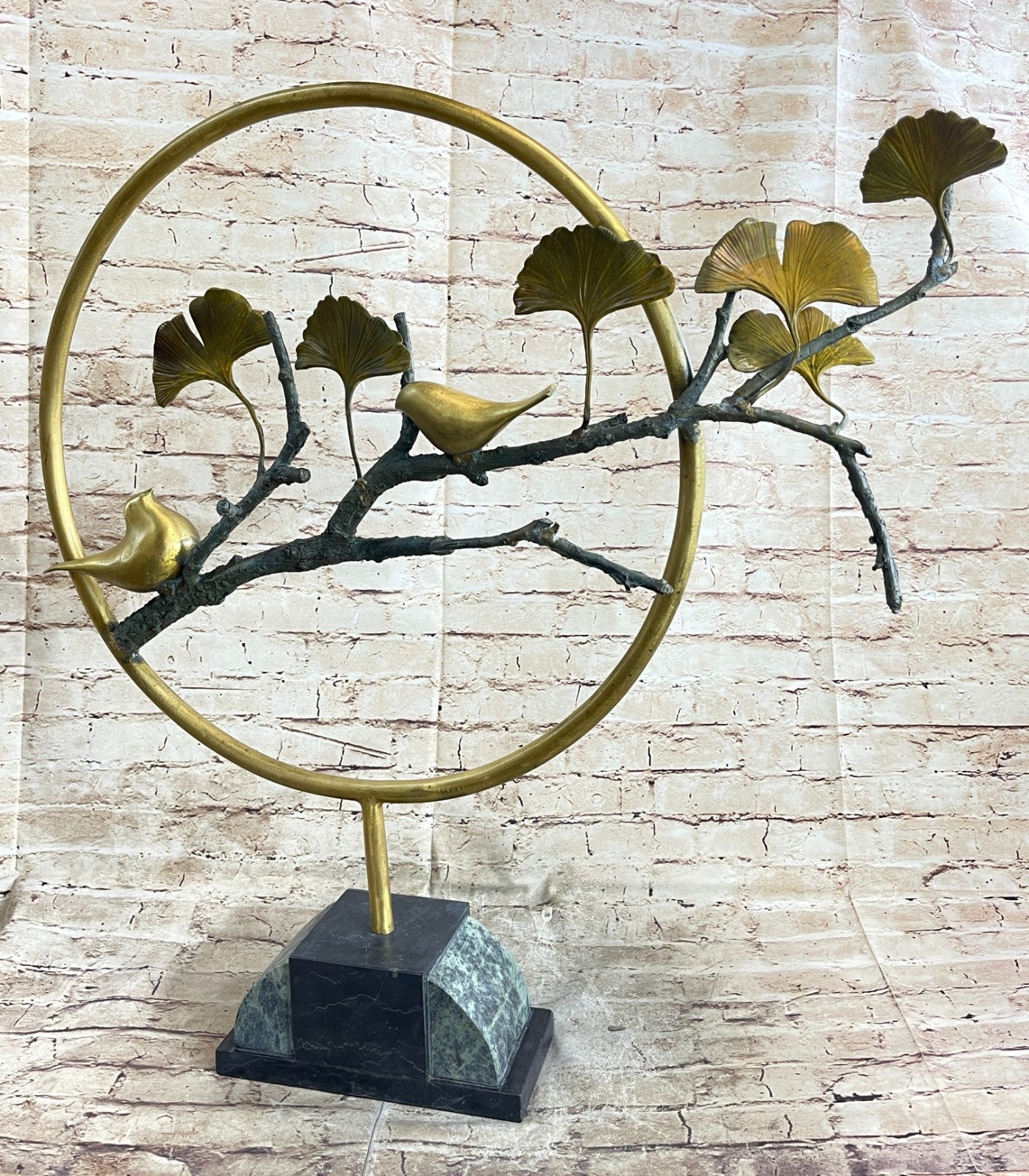 Bronze Lovebirds Christmas Gift Limited Edition. Cold Painted by Williams Sale