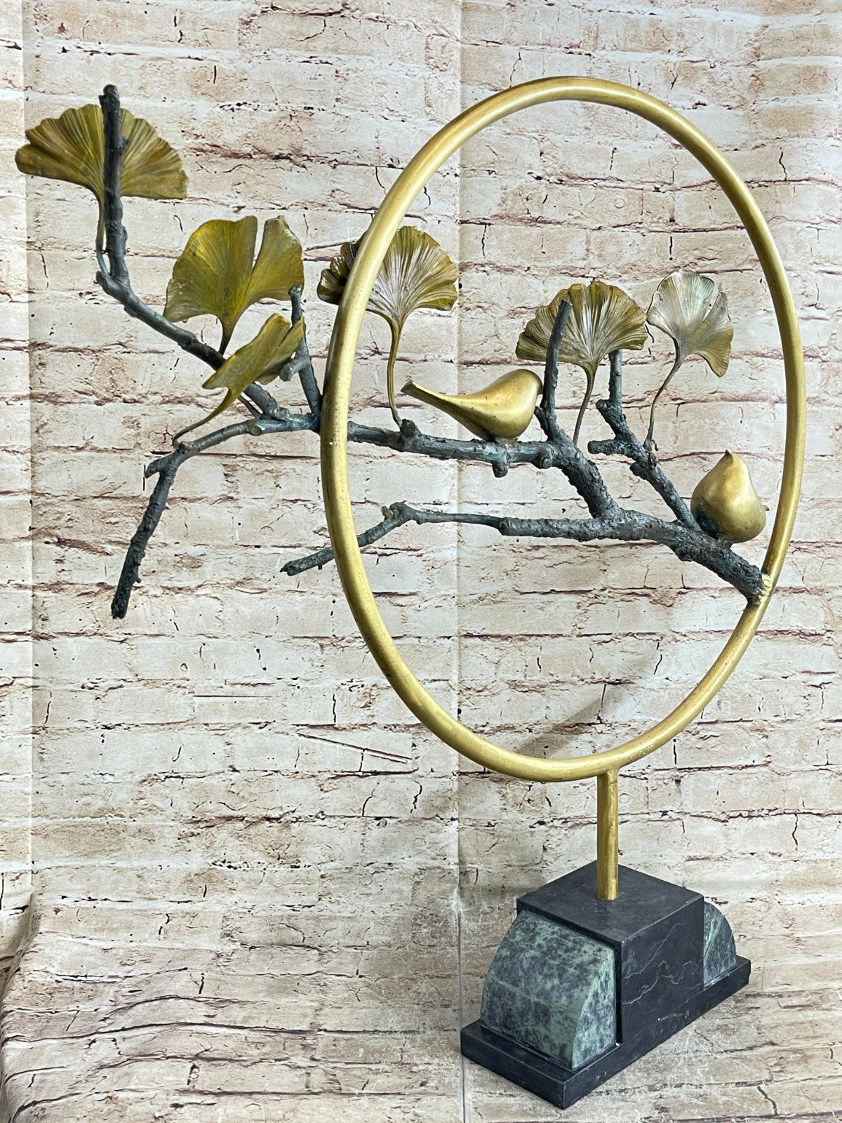 Bronze Lovebirds Christmas Gift Limited Edition. Cold Painted by Williams Sale