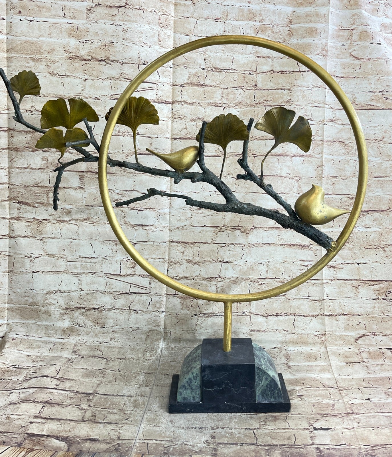 Bronze Lovebirds Christmas Gift Limited Edition. Cold Painted by Williams Sale