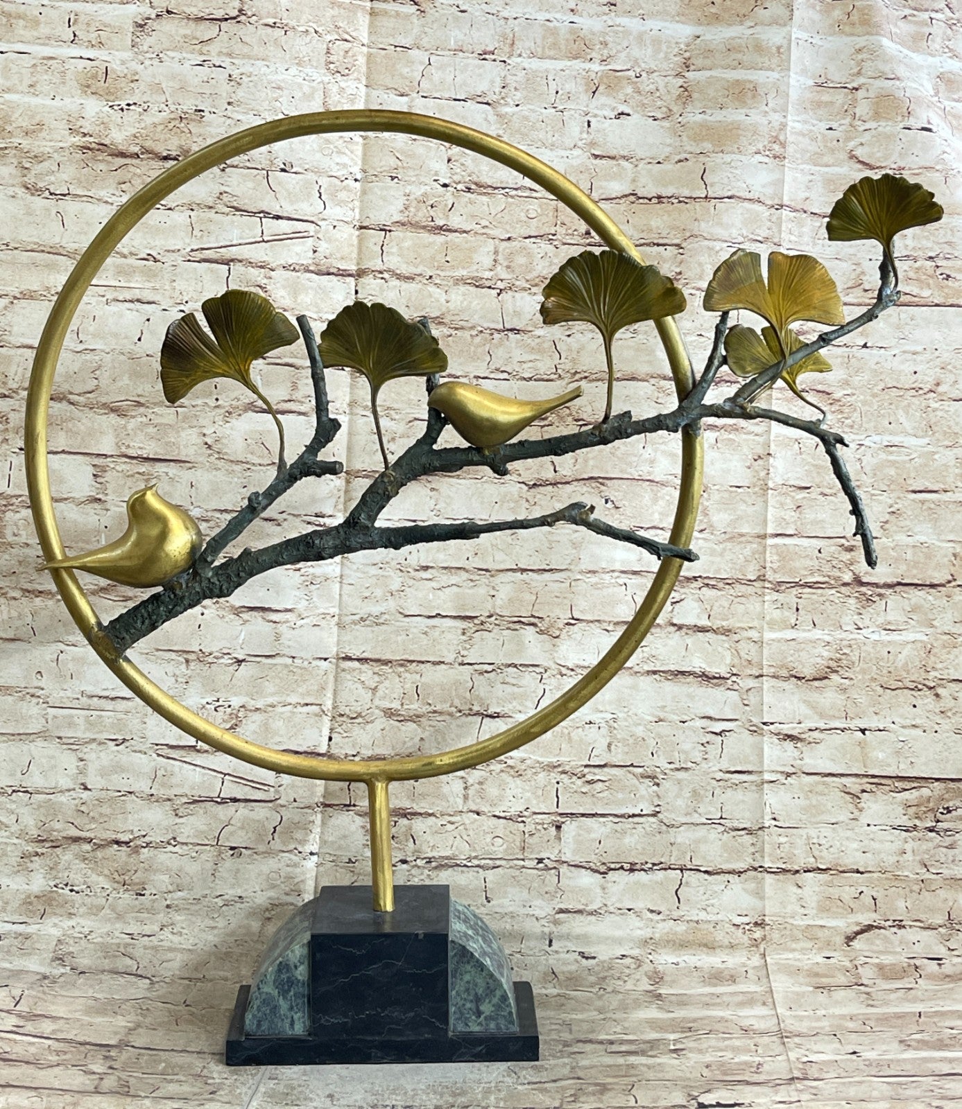 Bronze Lovebirds Christmas Gift Limited Edition. Cold Painted by Williams Sale