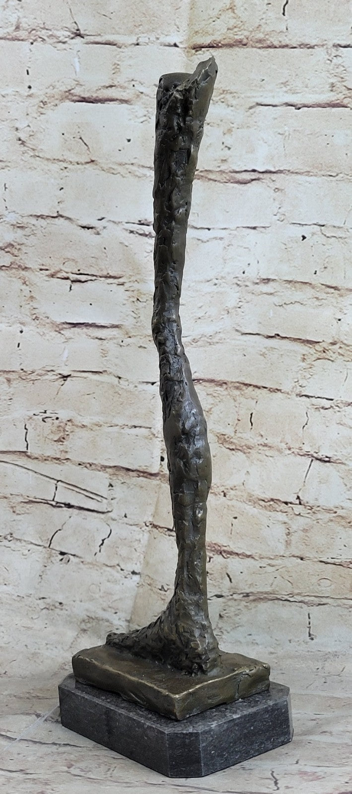 Abstract Modern Art Cometti Single Leg Body Parts Bronze Sculpture Statue Deal