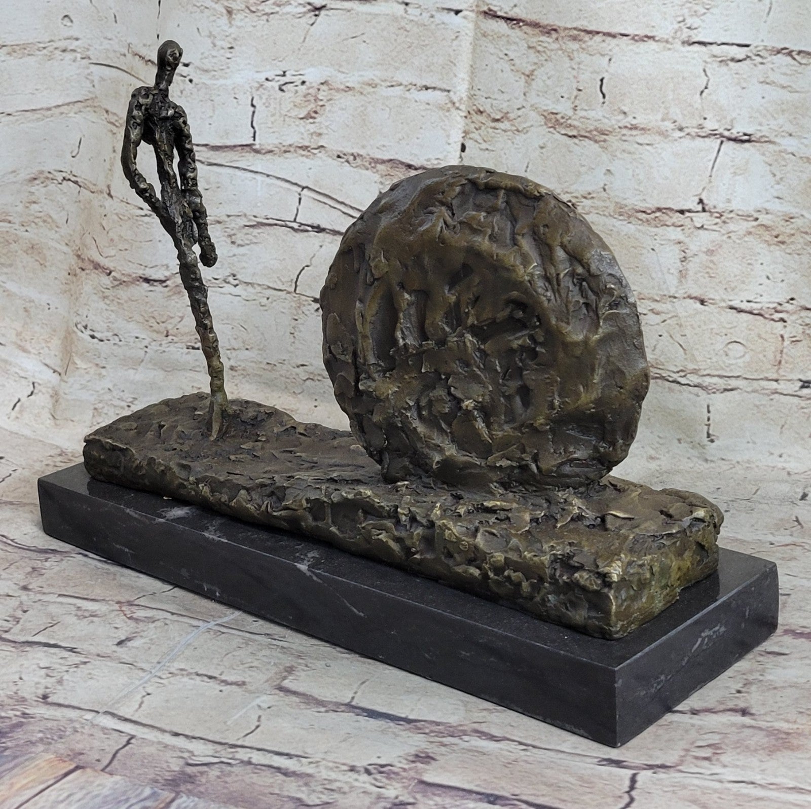 Bronze Sculpture Tribute Museum Quality Marble Base Figurine Figure Hot Cast