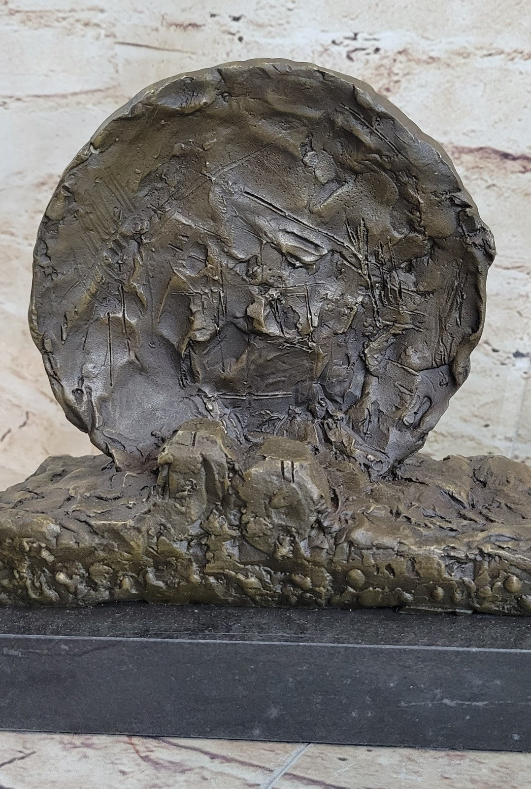 Bronze Sculpture Tribute Museum Quality Marble Base Figurine Figure Hot Cast