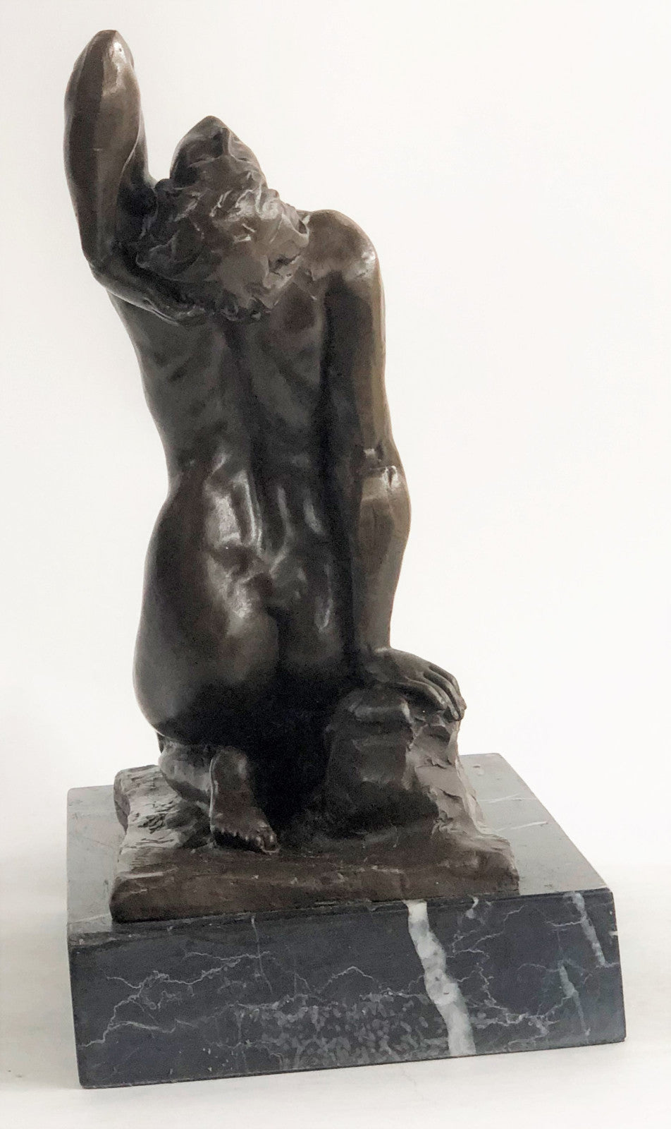 Modern Gift Abstract Bronze Sculpture Nude Sexy Girl Home Deco Figurine Figure
