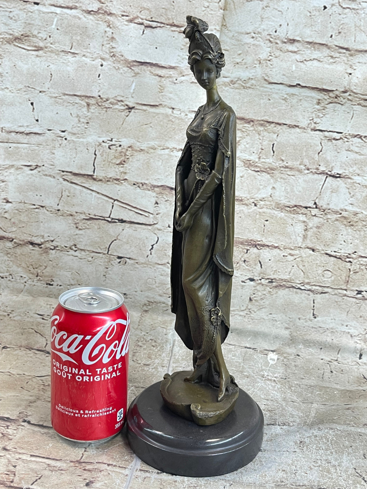 Art Deco Bronze Statue Nude Actress Dancer Jazz Club English Artist Kassin Sale