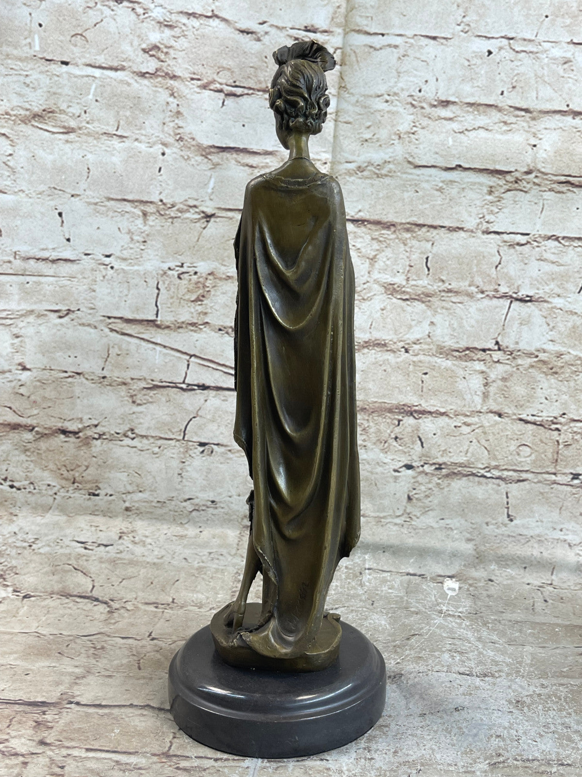 Art Deco Bronze Statue Nude Actress Dancer Jazz Club English Artist Kassin Sale