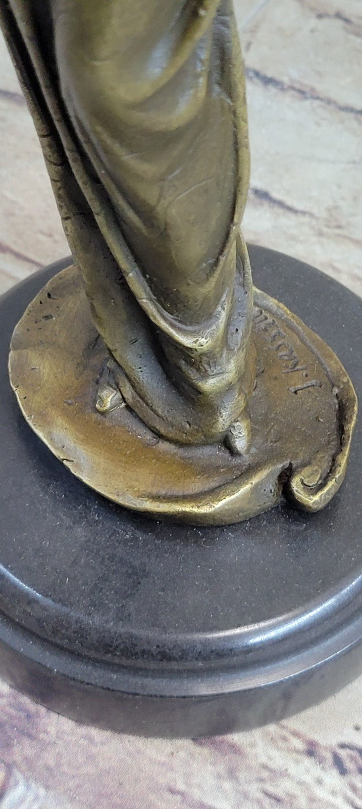 Large Elegant Victorian Lady in Feather Plume Hat Bust Sculpture Signed Statue