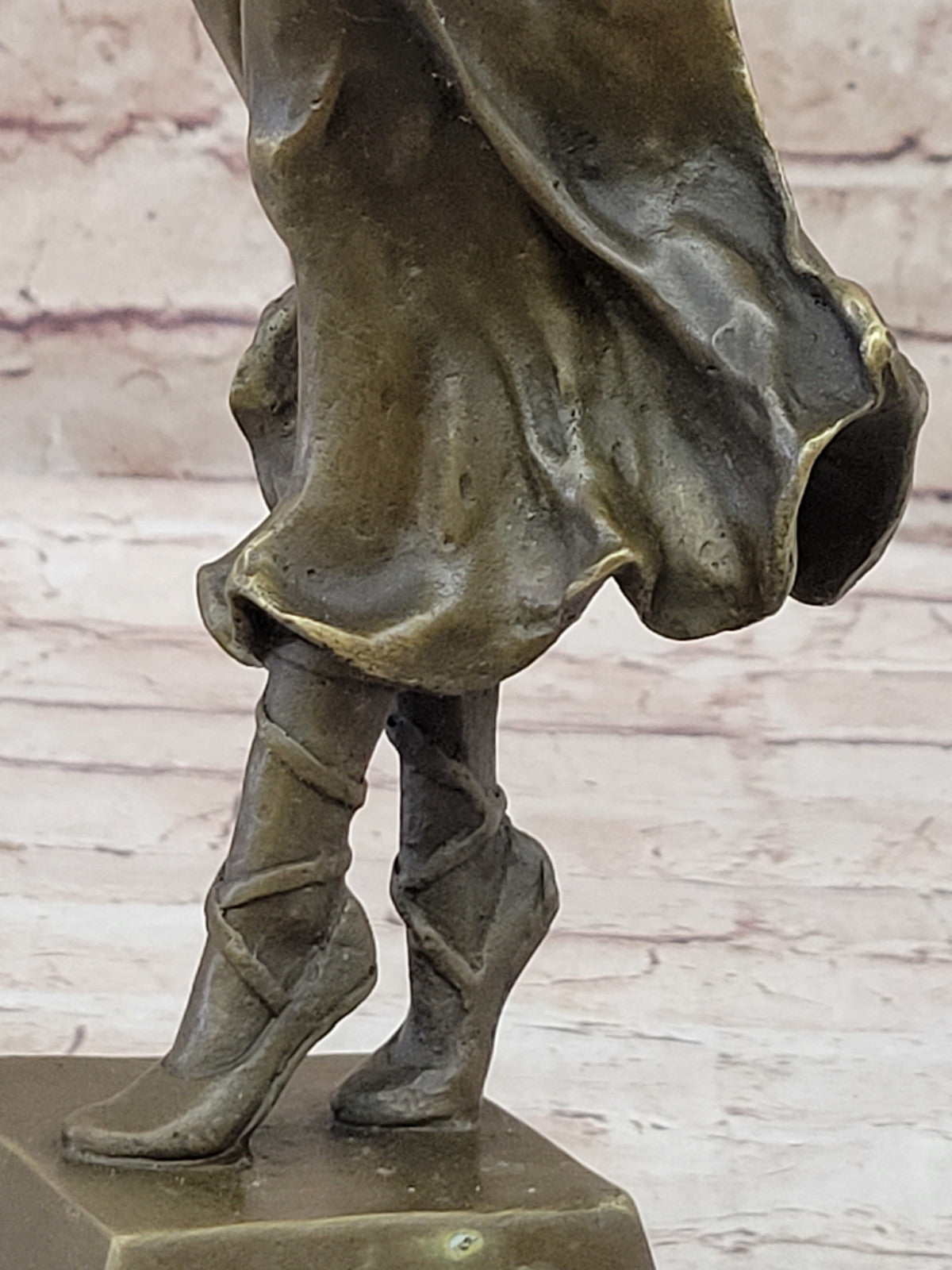 GIA CHIPARUS SOLID BRONZE SCULPTURE ABSTRACT ART DECO NOUVEAU FIGURINE DALI ART