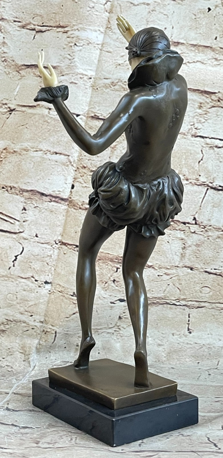 Bronze Modern Artwork Art Deco Sculpture Preiss Female Dancer Metal Statue
