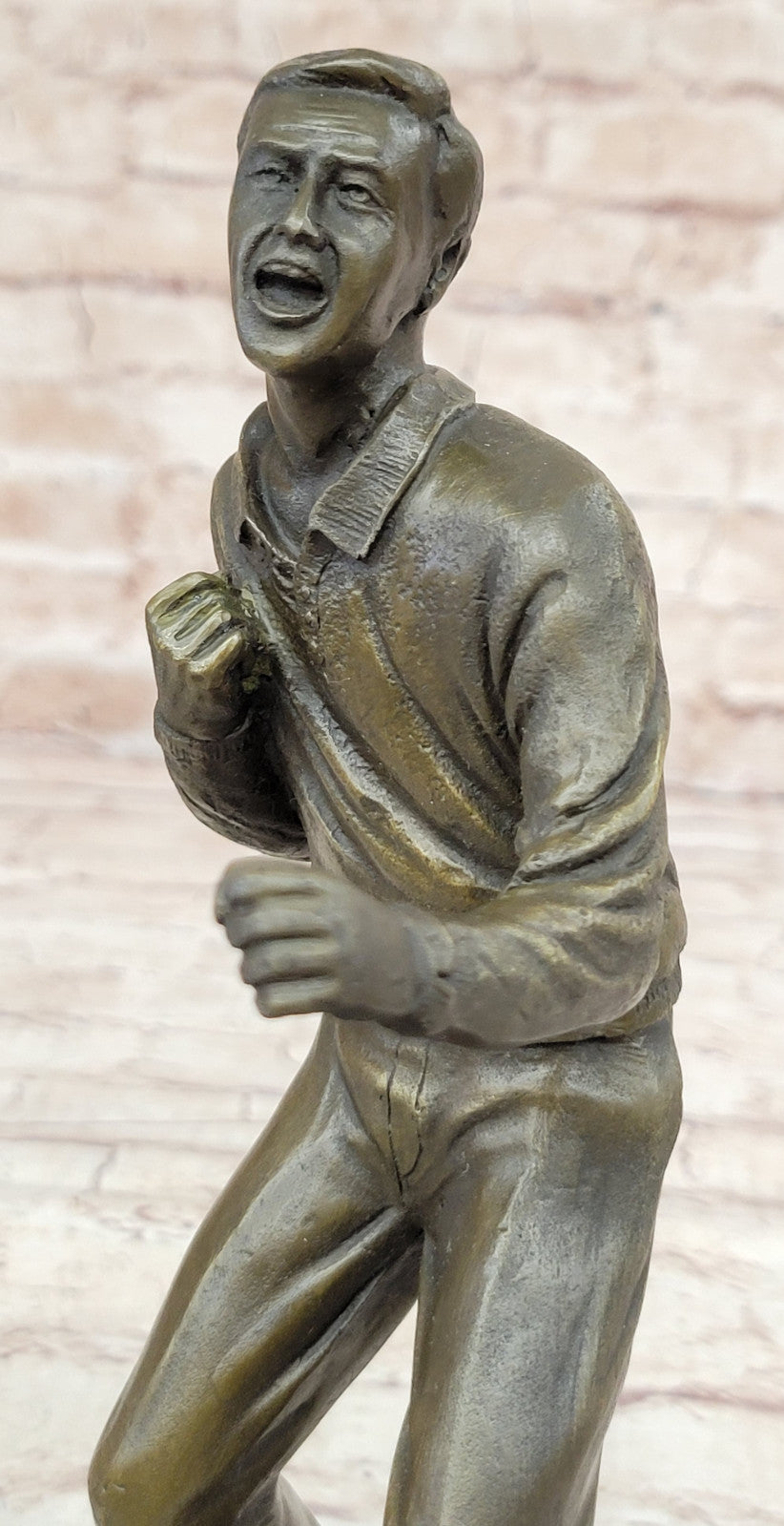 Evan Stone “Asian Street Fighter” – Bronze Statue on Marble Base