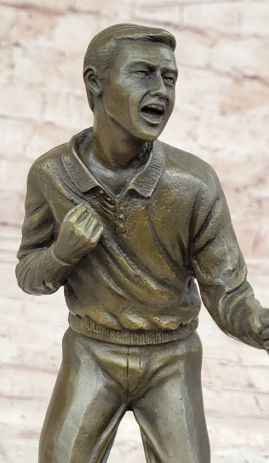 Evan Stone “Asian Street Fighter” – Bronze Statue on Marble Base