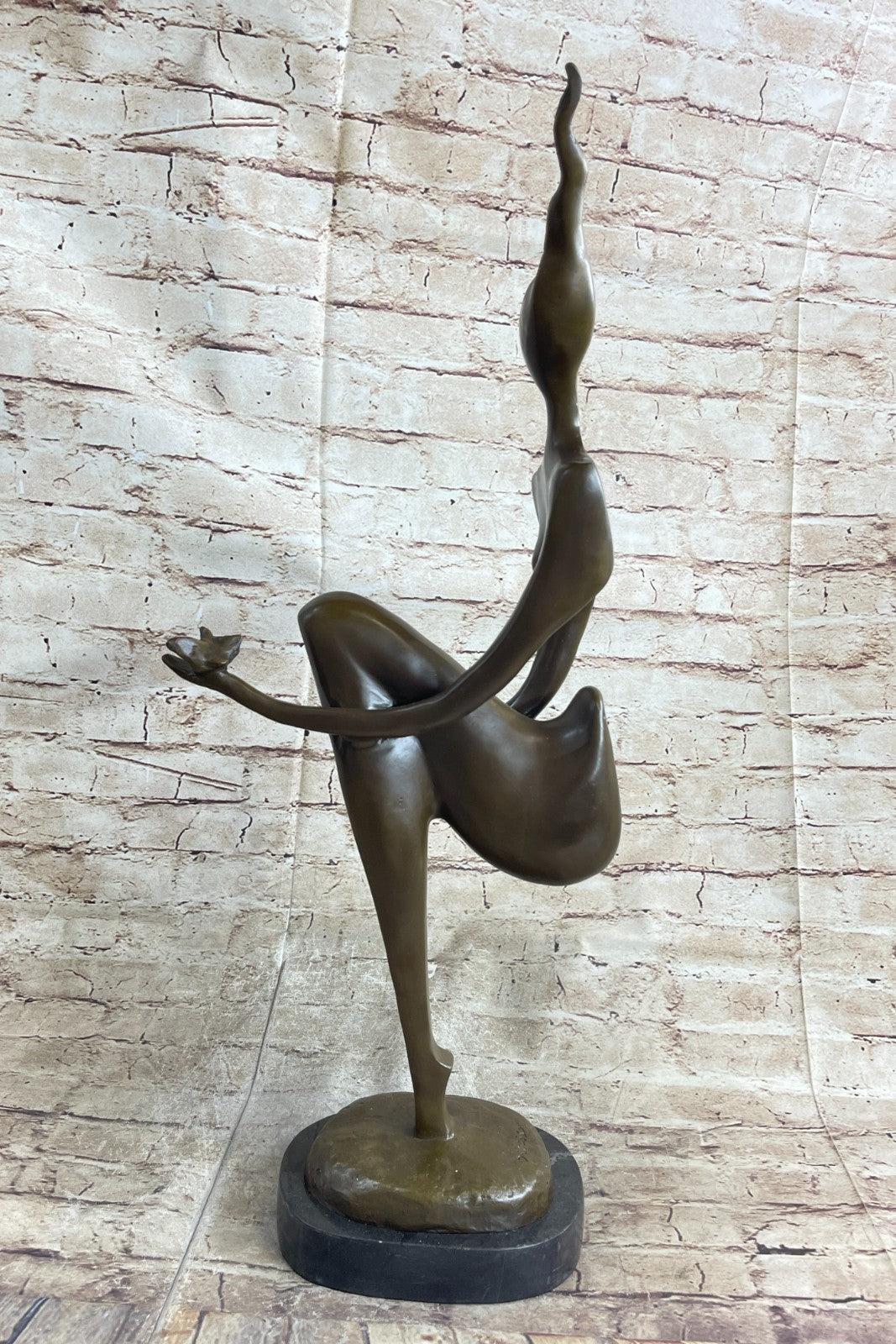 Buy Classic Picasso-Inspired Abstract Female Bronze Sculpture – Elegant Modern Art Décor on Sale