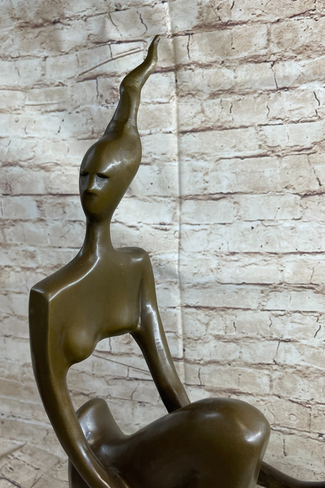 Buy Classic Picasso-Inspired Abstract Female Bronze Sculpture – Elegant Modern Art Décor on Sale