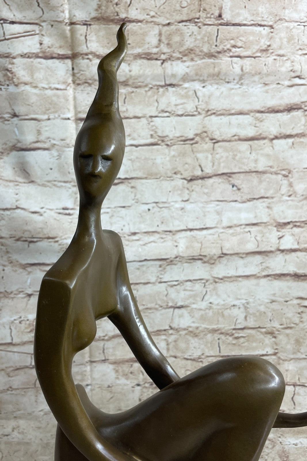 Buy Classic Picasso-Inspired Abstract Female Bronze Sculpture – Elegant Modern Art Décor on Sale