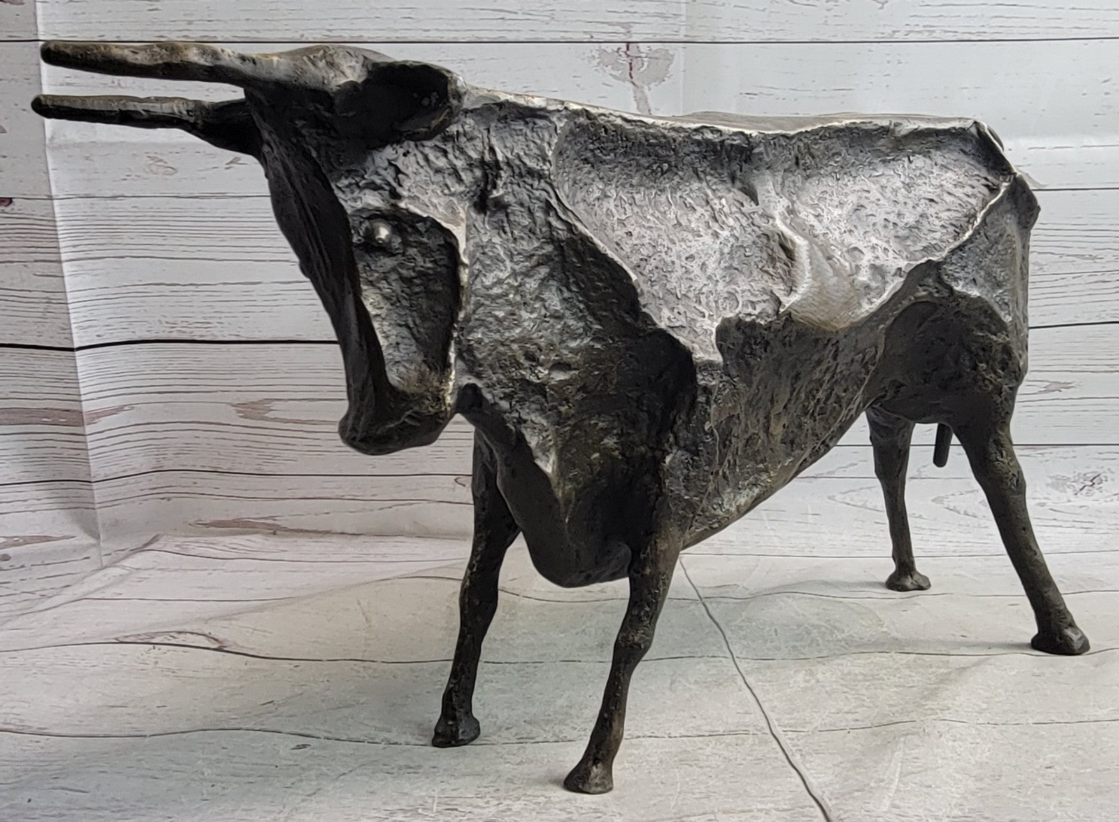 Picasso Bull Bronze Sculpture- abstract Bull after Picasso Extra Large Gift Sale
