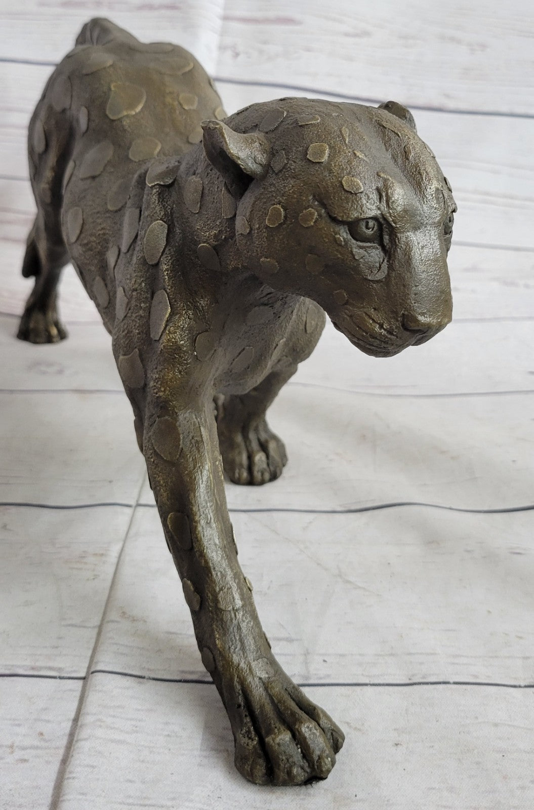 Walking Panther" by Rembrandt Bugatti, terrific Art Deco bronze sculpture Sale
