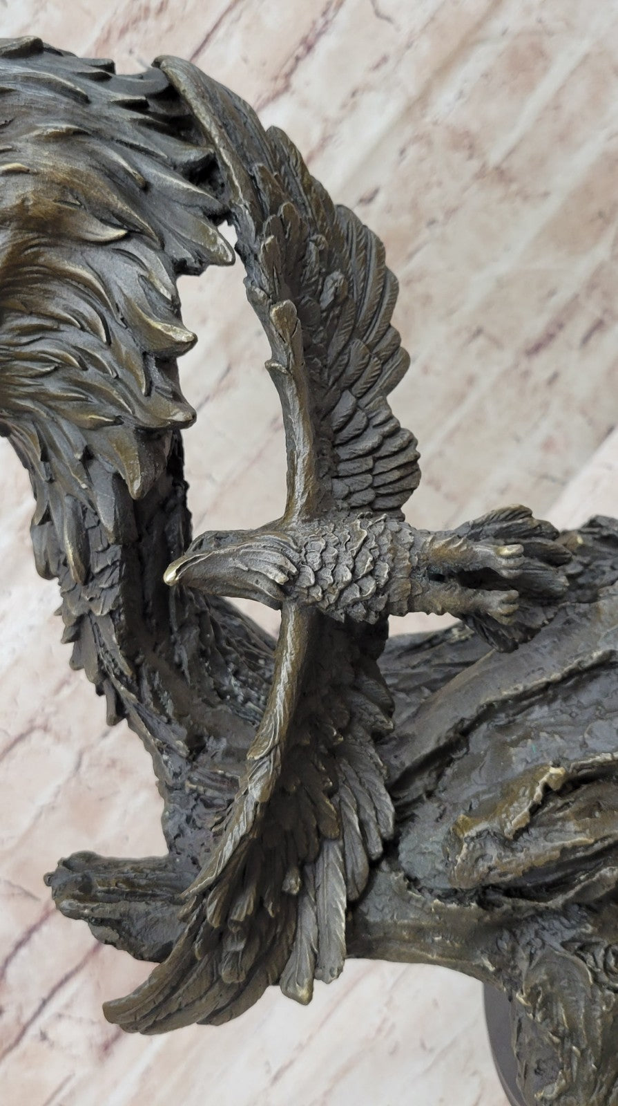 Buy Milo’s Handcrafted Bronze Falcon Head Sculpture – Lost Wax Method Masterpiece