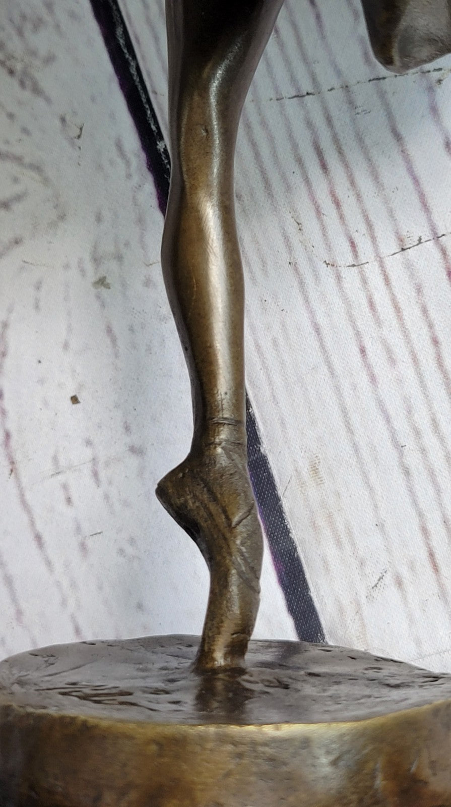 Cast Bronze Sculpture Ballerina Ballet Dancer Figurine Statue Hand Made Statue