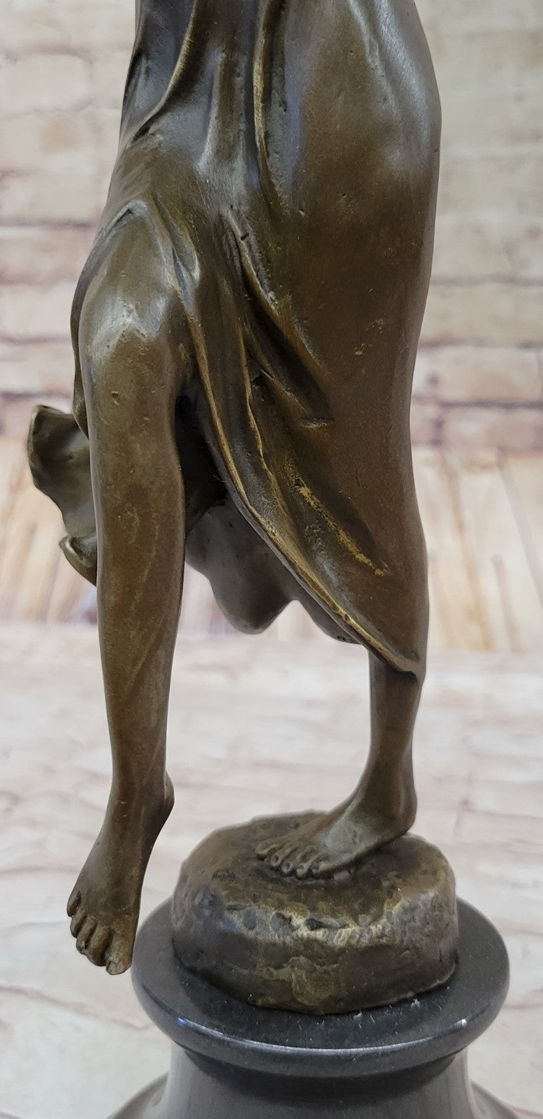 Bronze Sculpture of Gypsy Dancer By French Artist Coinet Home Decoration