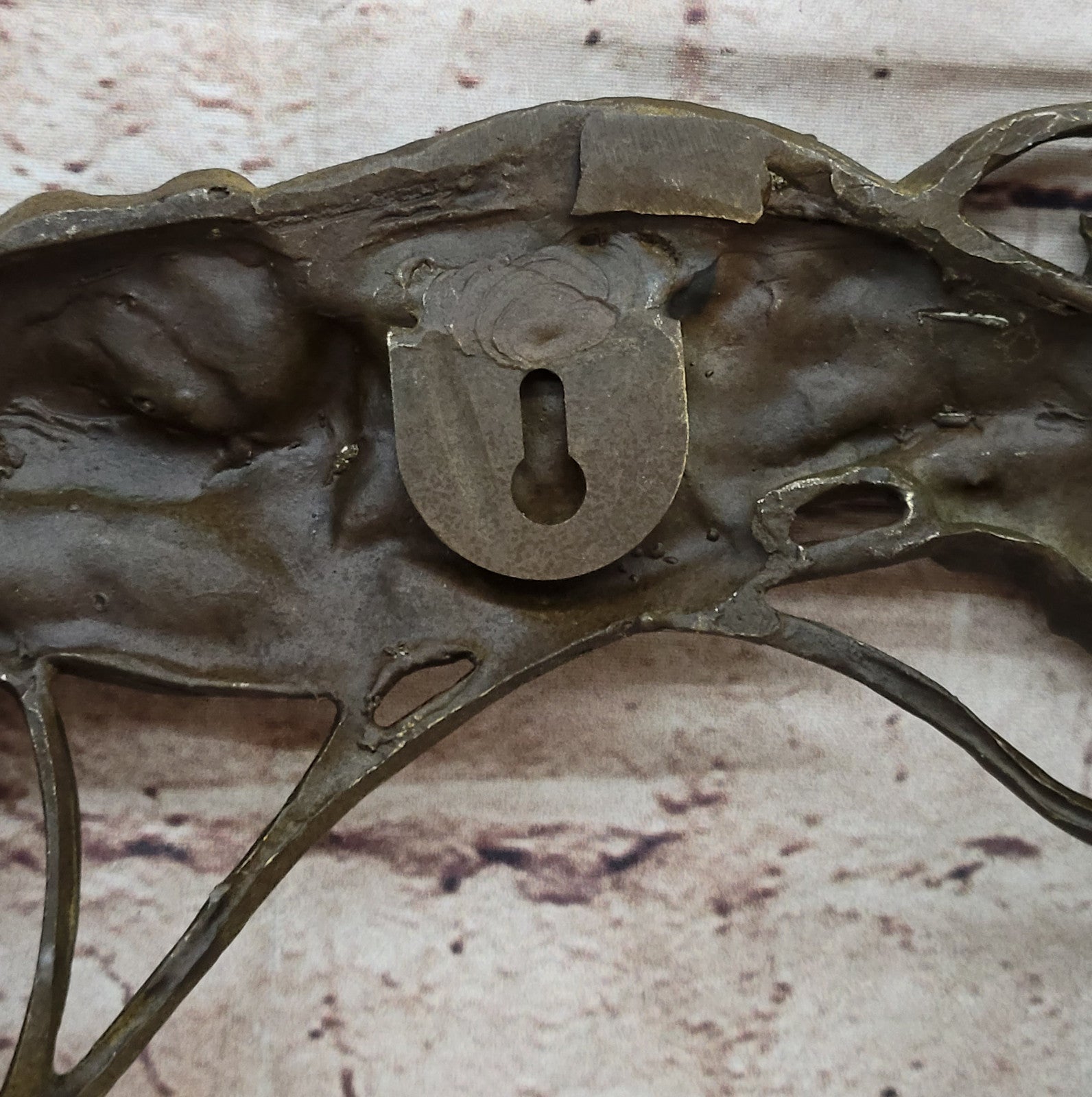 Classic Art Nouveau Bronze Sculpture: Woman and Tulip by Milo