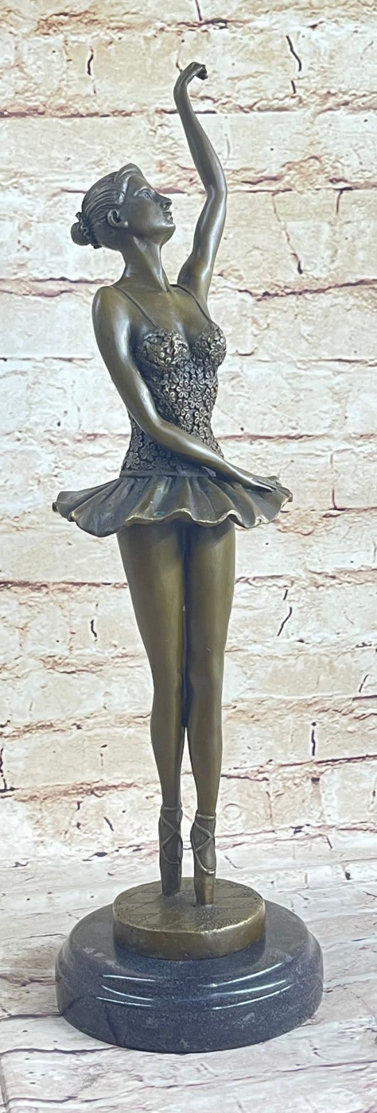 Buy 16" Original Signed Milo Ballerina Bronze Statue – Sculpture Figurine Sale