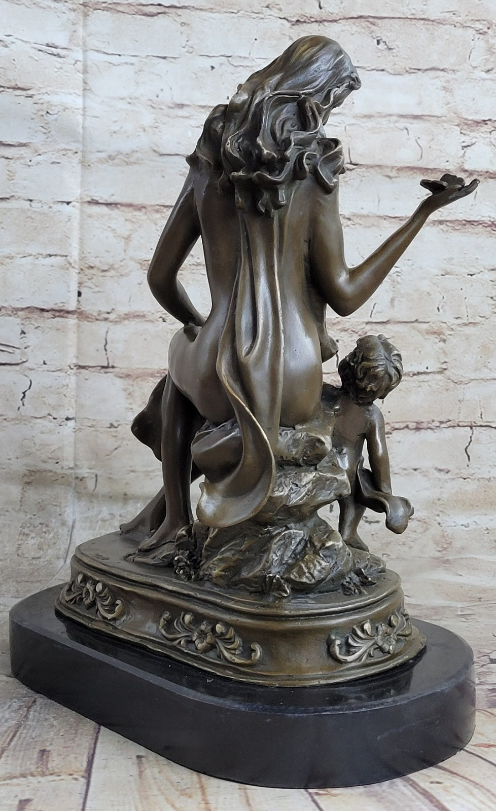 Original Milo Nude Abstract Female Bronze Sculpture Sexy Figurine Hotcast