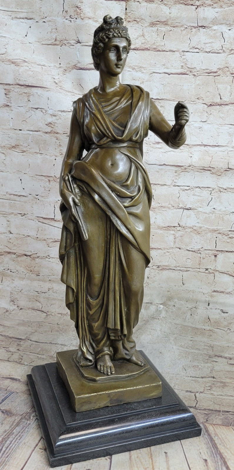 Vintage Style Crafted Venus GREEK ROMAN Real Bronze Hot Cast Sculpture Figurine