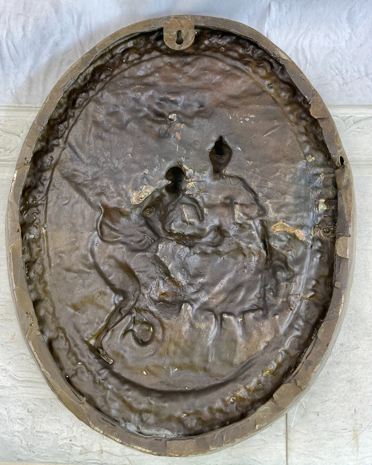 Hand Made Hot Cast by Lost Wax a Romantic Couple Courting Bronze Masterpiece 4 W