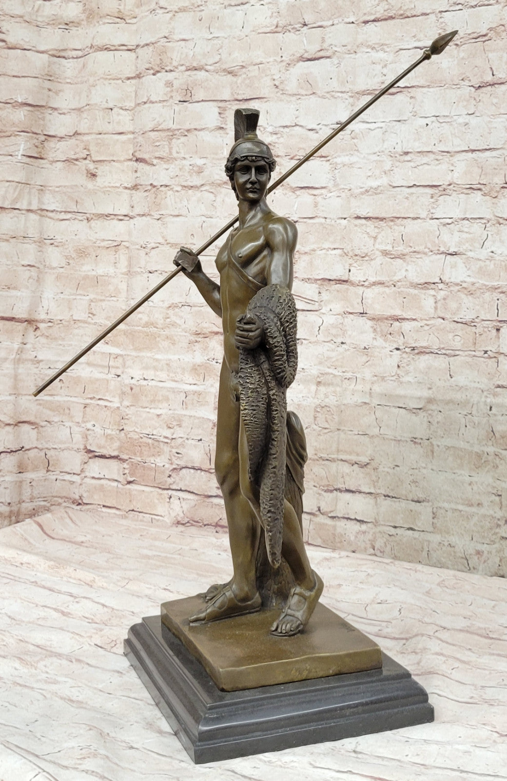 Buy Classic Heroic Figure: Jason and the Golden Fleece Bronze Statue – Lost Wax Method – Greek Mythology Art Sculpture