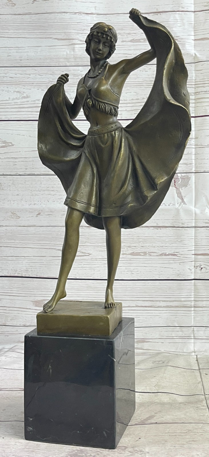 Orientalist Austrian Bergman Bronze Sculpture Handcrafted Naughty Statue Art