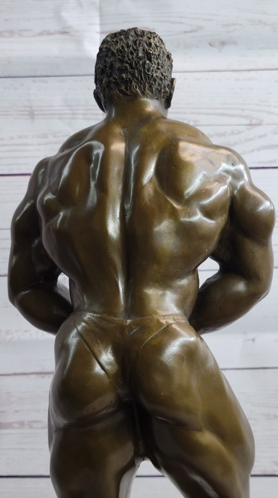 Handcrafted bronze sculpture SALE Trop Hulk Incredible Ferrigno Lou Figurine Art