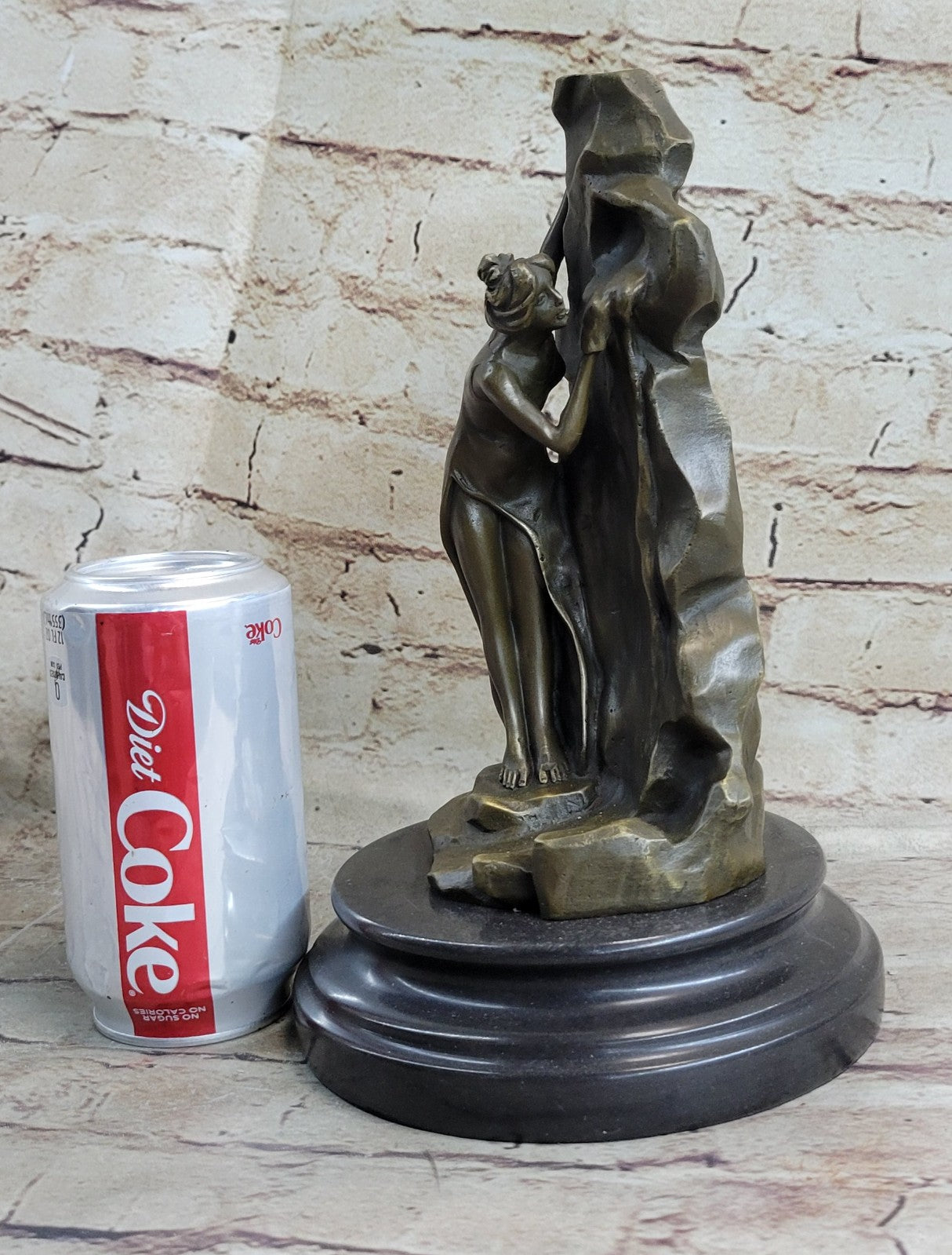 Aphrodite ~ Goddess of Love Beauty (Venus) Beautiful Genuine Bronze Statue 10"
