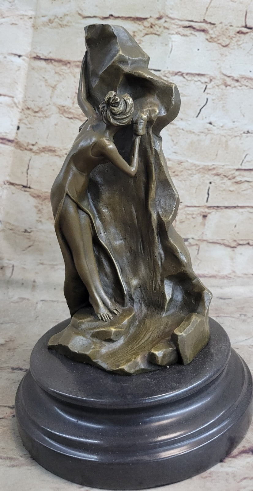Aphrodite ~ Goddess of Love Beauty (Venus) Beautiful Genuine Bronze Statue 10"