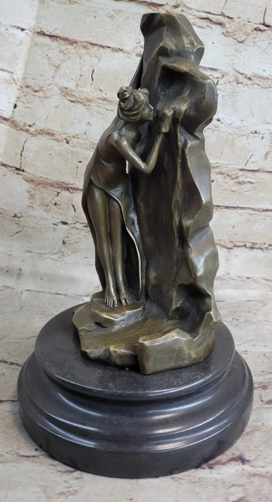 Aphrodite ~ Goddess of Love Beauty (Venus) Beautiful Genuine Bronze Statue 10"