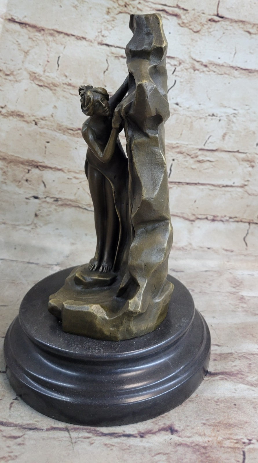 Aphrodite ~ Goddess of Love Beauty (Venus) Beautiful Genuine Bronze Statue 10"