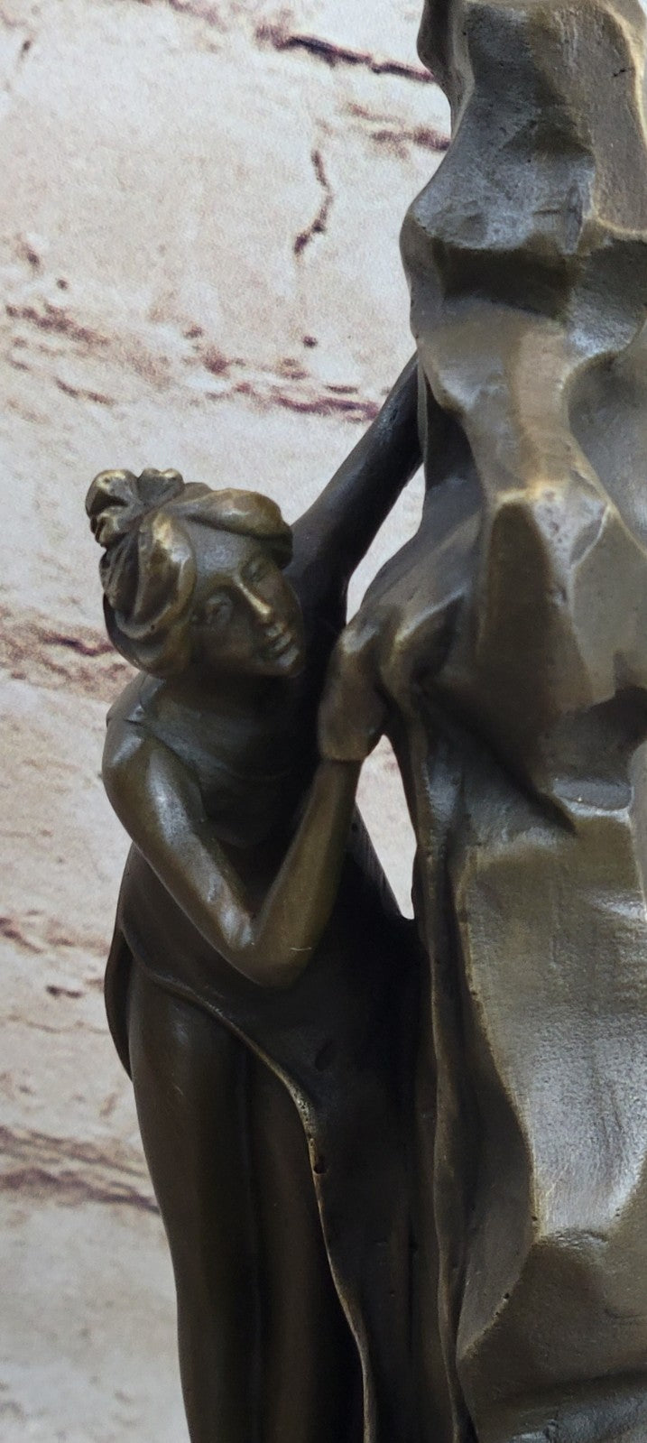 Aphrodite ~ Goddess of Love Beauty (Venus) Beautiful Genuine Bronze Statue 10"