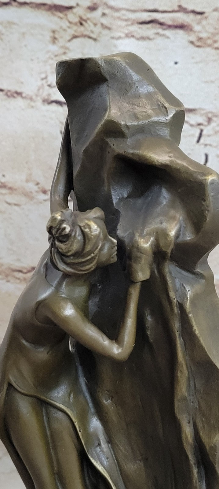 Aphrodite ~ Goddess of Love Beauty (Venus) Beautiful Genuine Bronze Statue 10"