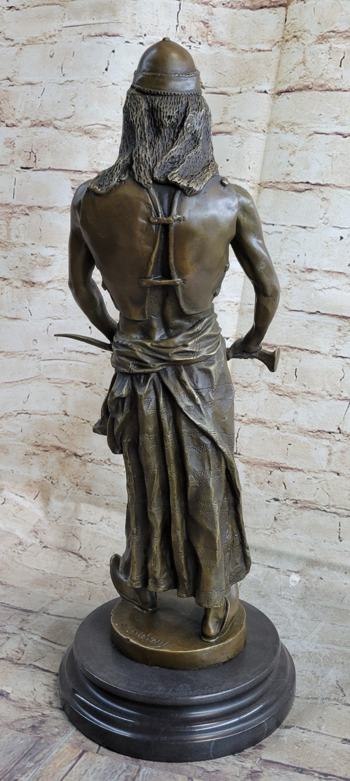 Buy 20" Bronze Arab Soldier Statue – Museum Quality Sculpture Sale