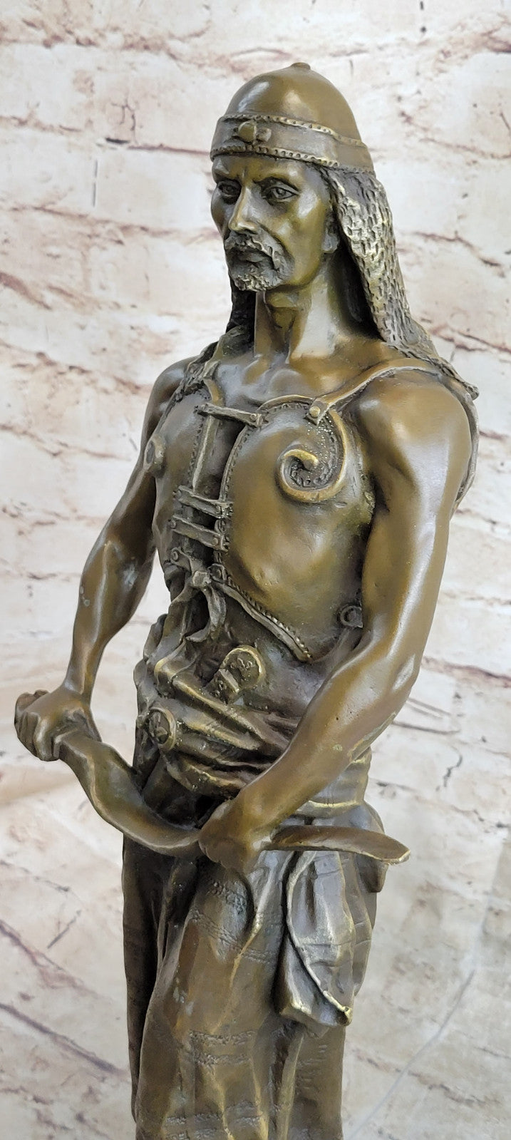 Buy 20" Bronze Arab Soldier Statue – Museum Quality Sculpture Sale