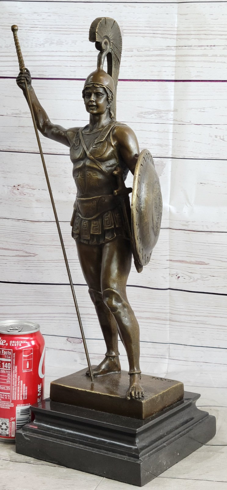 Bronze Casting Greek Myth Hero Achilles Statue Warrior Hot Casting Figurine