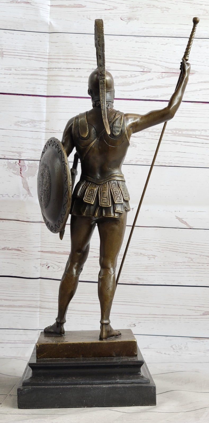 Bronze Casting Greek Myth Hero Achilles Statue Warrior Hot Casting Figurine