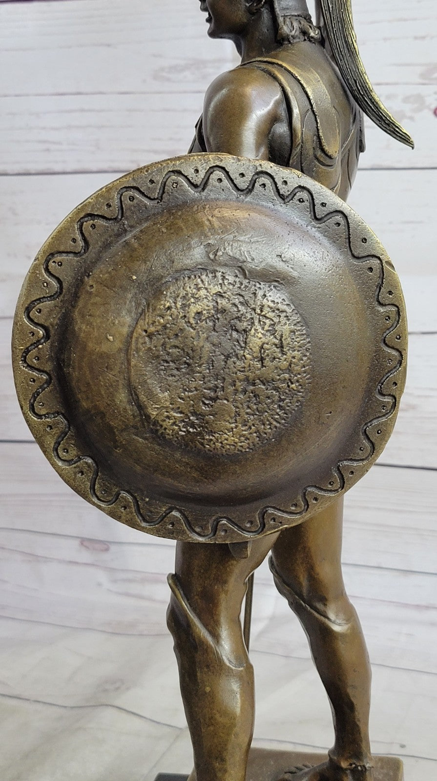 Bronze Casting Greek Myth Hero Achilles Statue Warrior Hot Casting Figurine