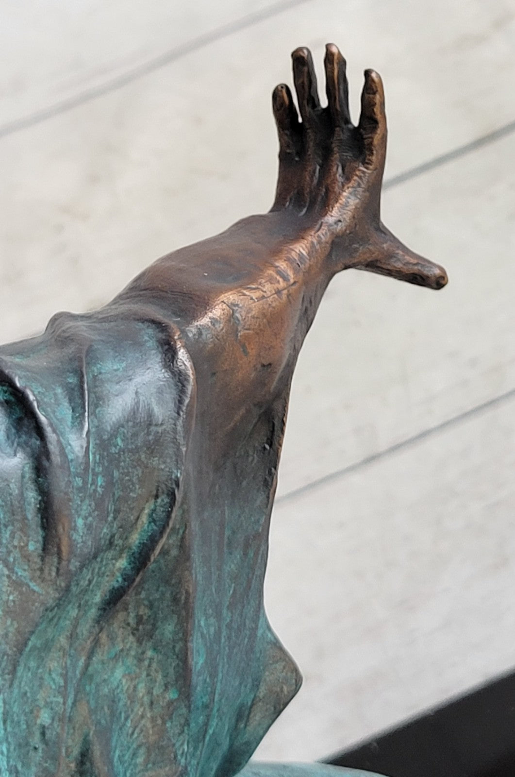 Handcrafted Detailed Weightlifters by French Artisan Milo Bronze Sculpture Decor