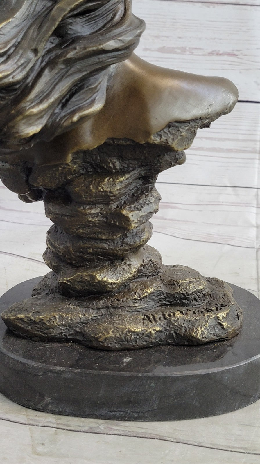 Mother Child Love Bronze Sculpture Handcrafted Figurine Figure Statue Art Deco